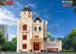 Mẫu thiết kế nhà 3 tầng đẹp tại Ninh Bình – Mã số: BT 31018