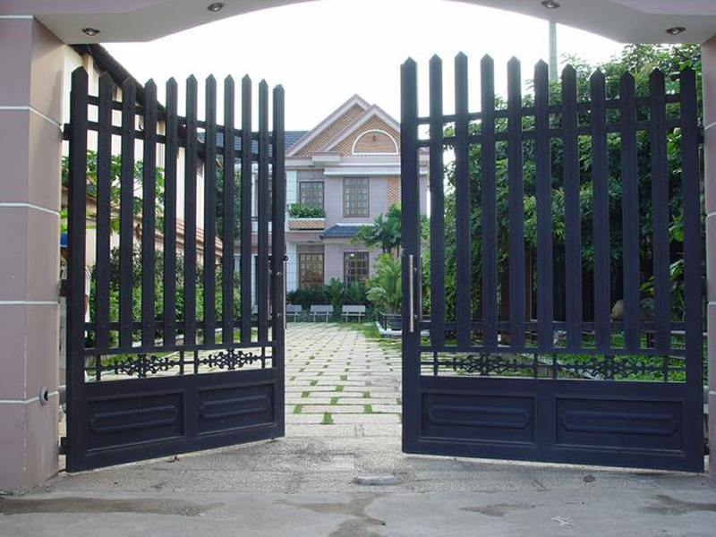 Kích thước cổng nhà theo thước lỗ ban - Cổng 2 cánh
