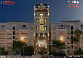 Thiết kế khách sạn 2 sao tân cổ điển tại Nha Trang – Mã số: NP 50132