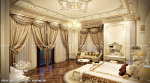 Hình ảnh: Phòng ngủ sang xin mịn của dinh thự