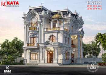 Biệt thự 3 tầng tân cổ điển đẹp tại Vĩnh Long – Mã số: BT 31300