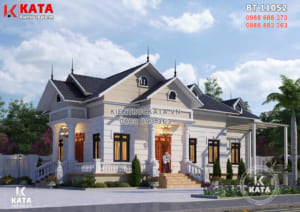 Thiết kế nhà 1 tầng cấp 4 đẹp độc đáo tại Thanh Hóa - BT 11052