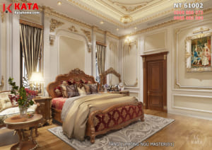 Hình ảnh: Thiết kế nội thất tân cổ điển đẹp cho không gian phòng ngủ Master