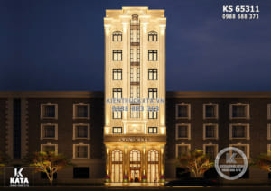Hình ảnh: Giải pháp thiết kế khách sạn tân cổ điển đẳng cấp 2 sao - KS 65311