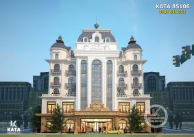 Mẫu khách sạn đẹp 5 sao tân cổ điển tại Phú Quốc – Mã số: KATA 85106