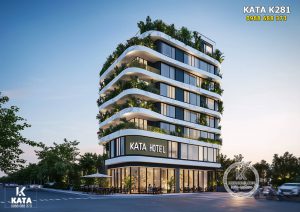 Mẫu thiết kế khách sạn hiện đại 3 sao đẹp tại Đà Nẵng