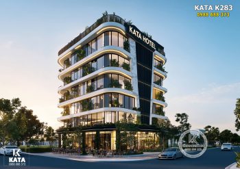 Mẫu thiết kế khách sạn hiện đại 3 sao đẹp tại Đà Nẵng
