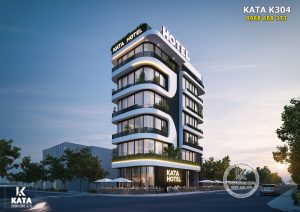 Góc view đẹp mẫu thiết kế khách sạn hiện đại tại Hải Phòng