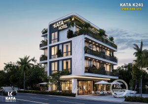 Vẻ đẹp hiện đại, sang trọng mẫu khách sạn 5 tầng tại Lâm Đồng